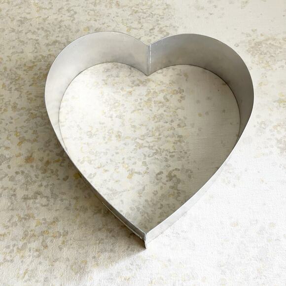 Vintage Parrish's Magic Line 12" x 3" Heart Shape Cake Mold Ring Cutter Parrish - Picture 1 of 10